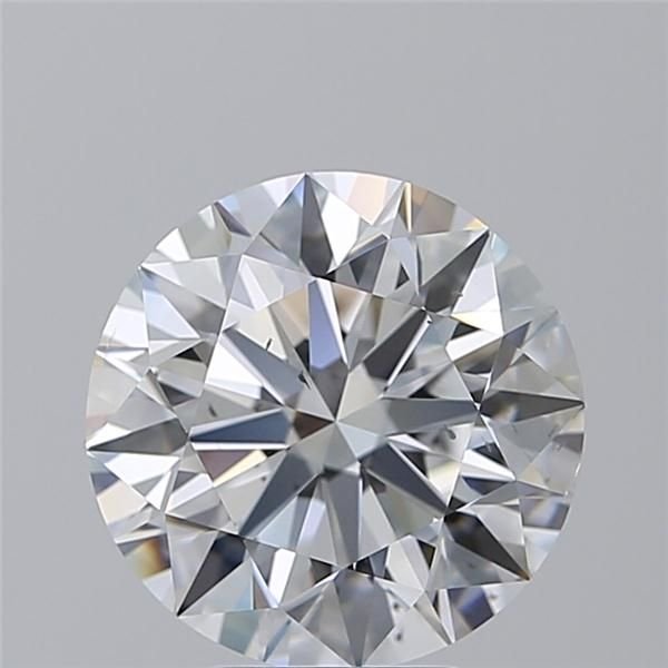 4.71ct D SI1 Rare Carat Ideal Cut Round Diamond