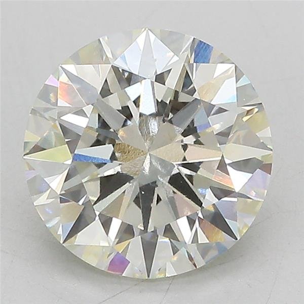 3.00ct J VS1 Excellent Cut Round Lab Grown Diamond