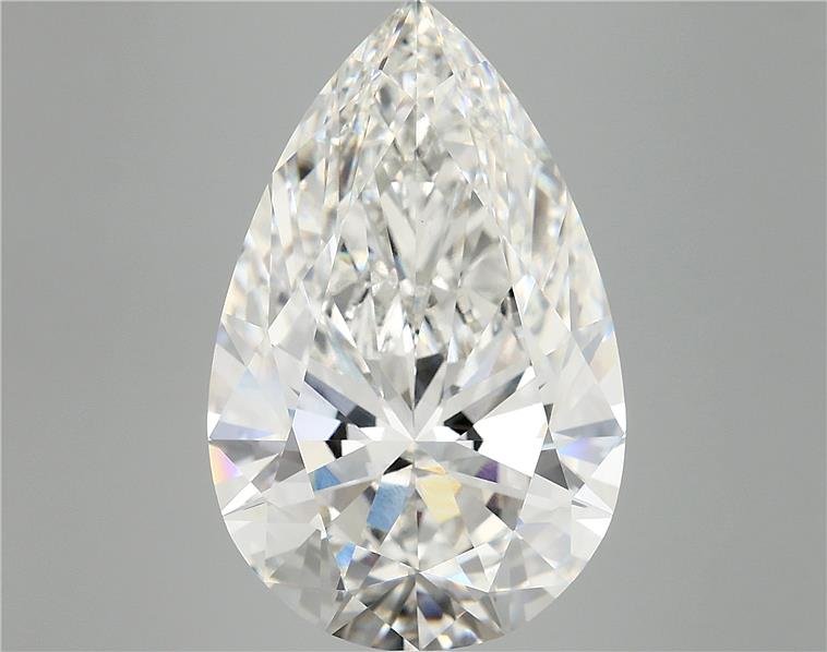 10.56ct F VVS2 Rare Carat Ideal Cut Pear Lab Grown Diamond