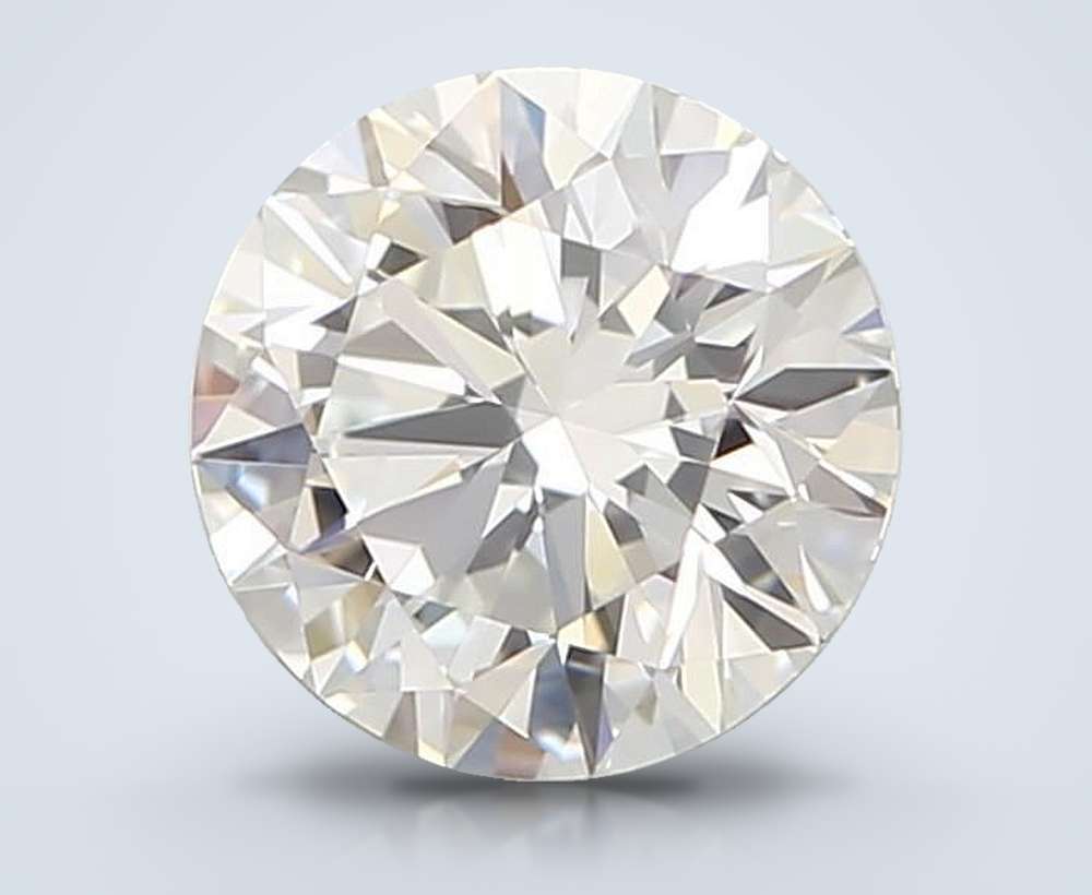 0.59 Carat Round Natural Diamond