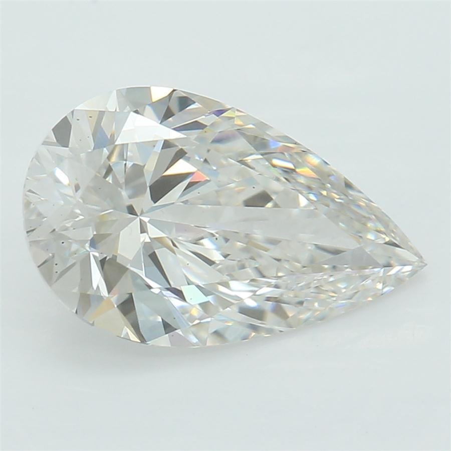 1.35ct F VS1 Rare Carat Ideal Cut Pear Lab Grown Diamond