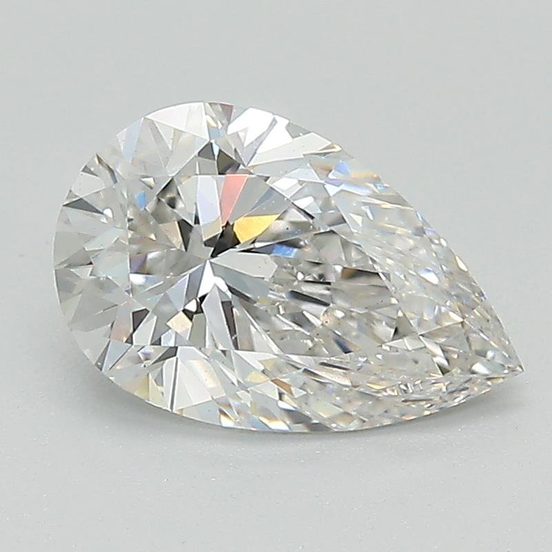 1.41ct F VS2 Rare Carat Ideal Cut Pear Lab Grown Diamond