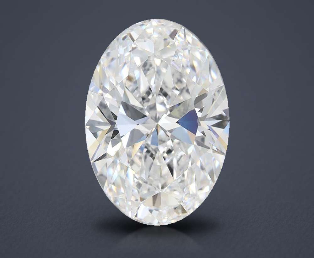 3.21 Carat Oval Lab Diamond