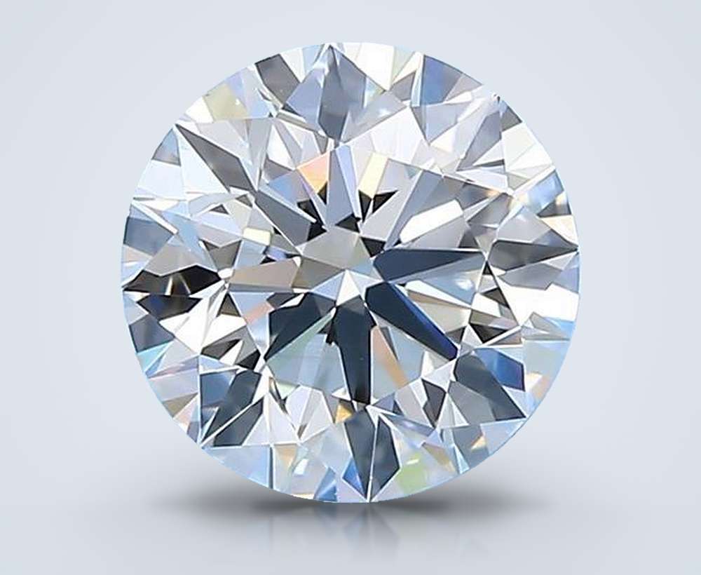 1.61 Carat Round Natural Diamond