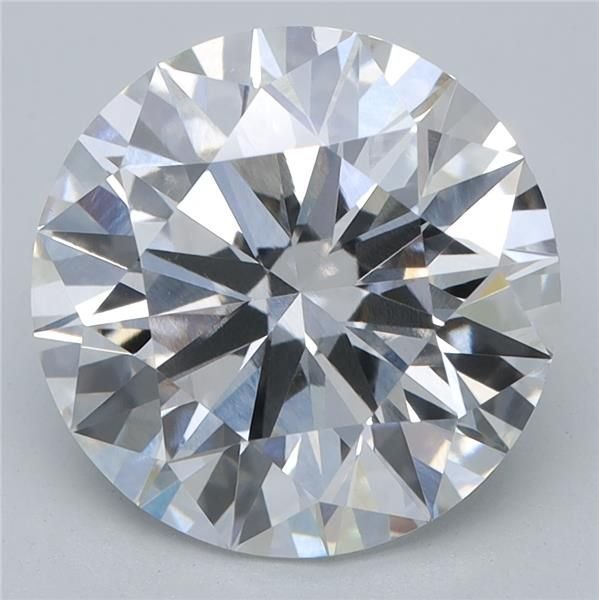 3.03ct F VVS2 Rare Carat Ideal Cut Round Lab Grown Diamond