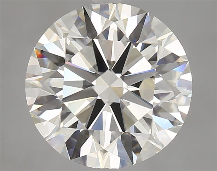 4.23ct K VVS1 Rare Carat Ideal Cut Round Diamond