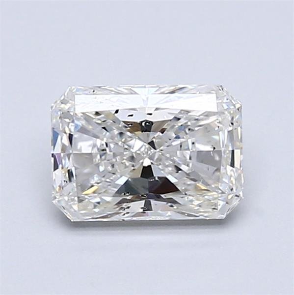 1.01ct H SI2 Rare Carat Ideal Cut Radiant Diamond