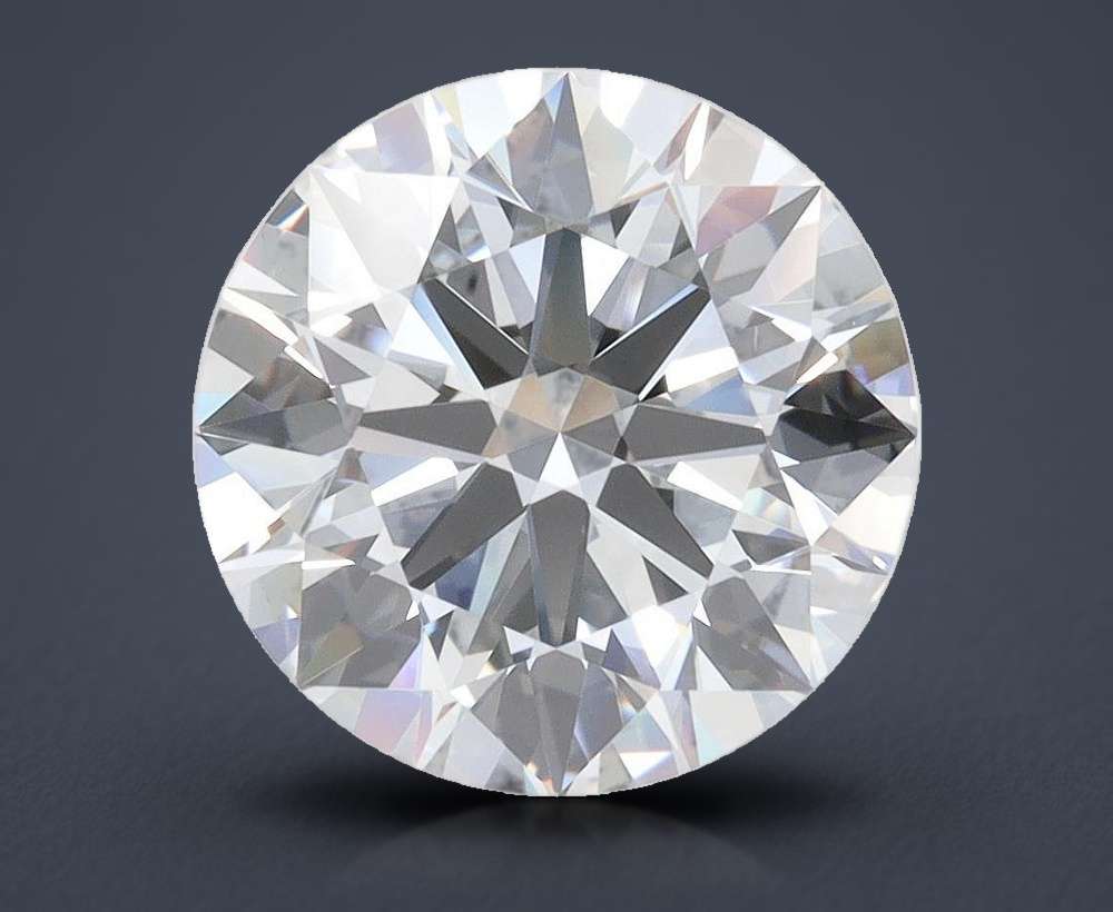 4.02 Carat Round Lab Diamond