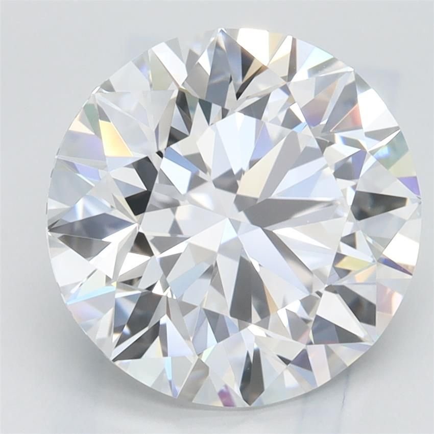 3.65 Carat Round Lab Diamond