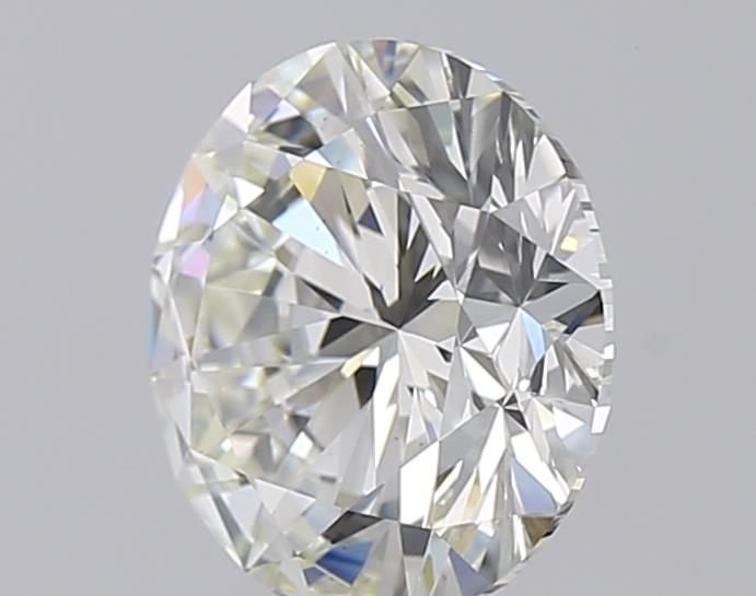 3.09ct K VS2 Rare Carat Ideal Cut Round Diamond