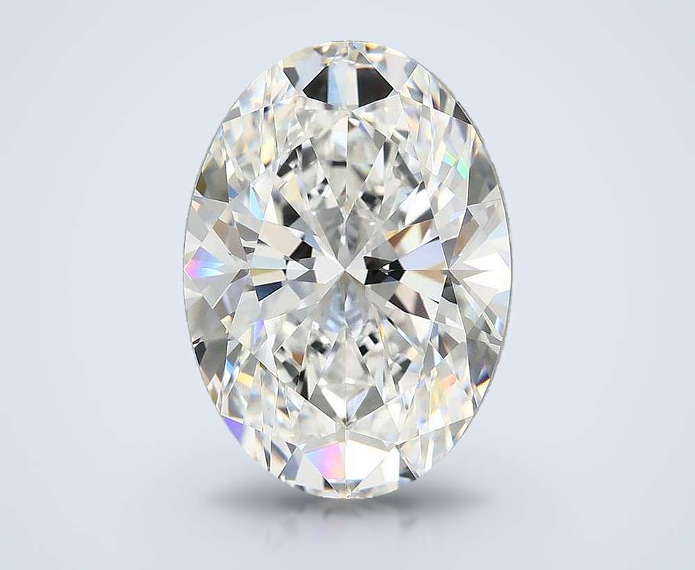 6.10 Carat Oval Lab Diamond