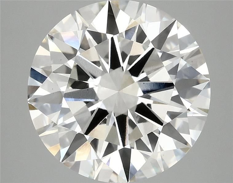 5.51ct H VS2 Excellent Cut Round Lab Grown Diamond