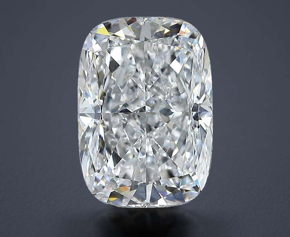 3.50 Carat Cushion Natural Diamond