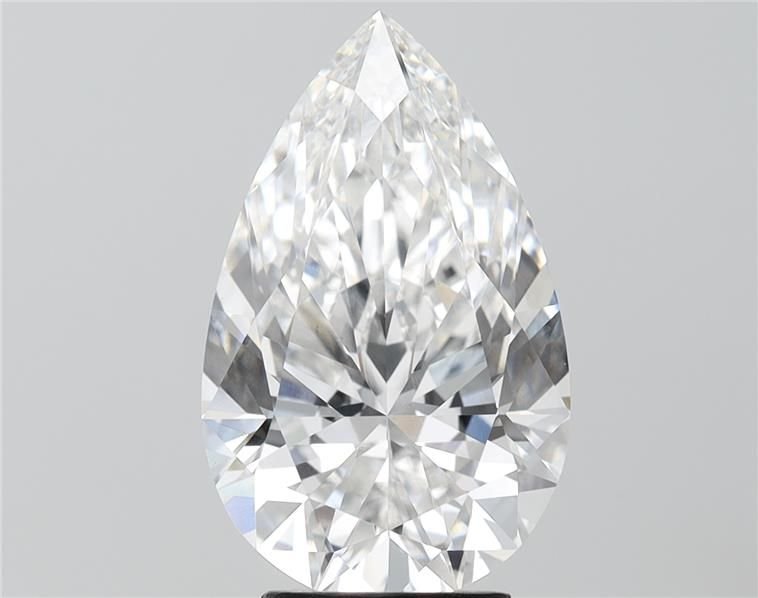 5.50 Carat Pear Lab Diamond