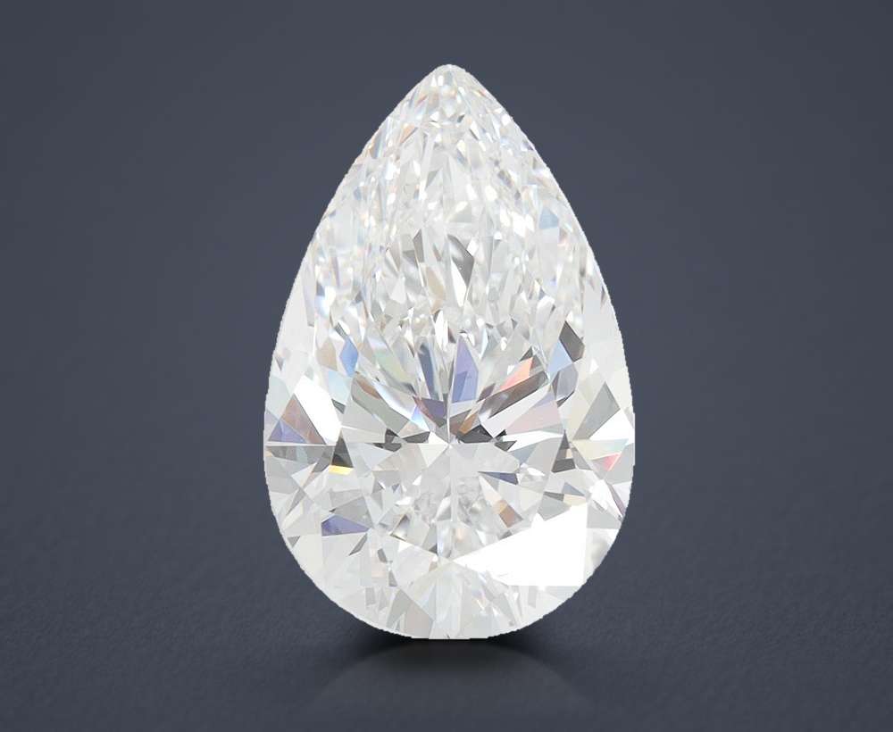 4.02 Carat Pear Lab Diamond
