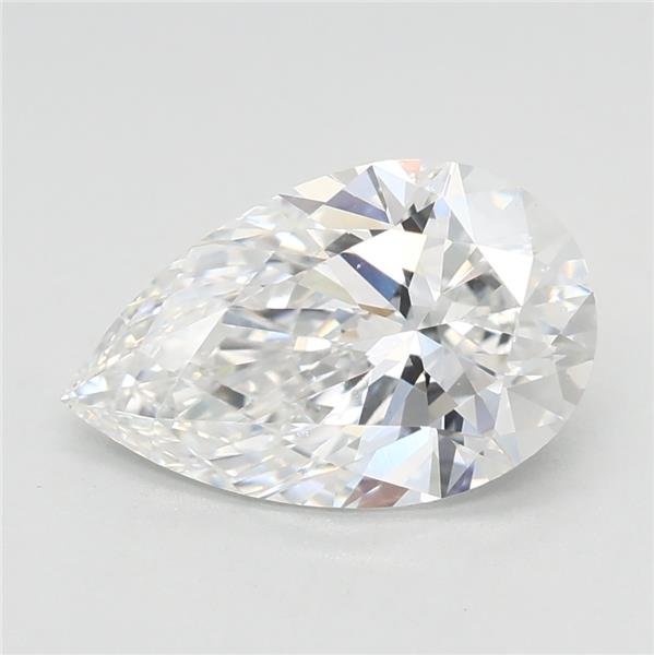 1.73ct E VVS2 Rare Carat Ideal Cut Pear Lab Grown Diamond