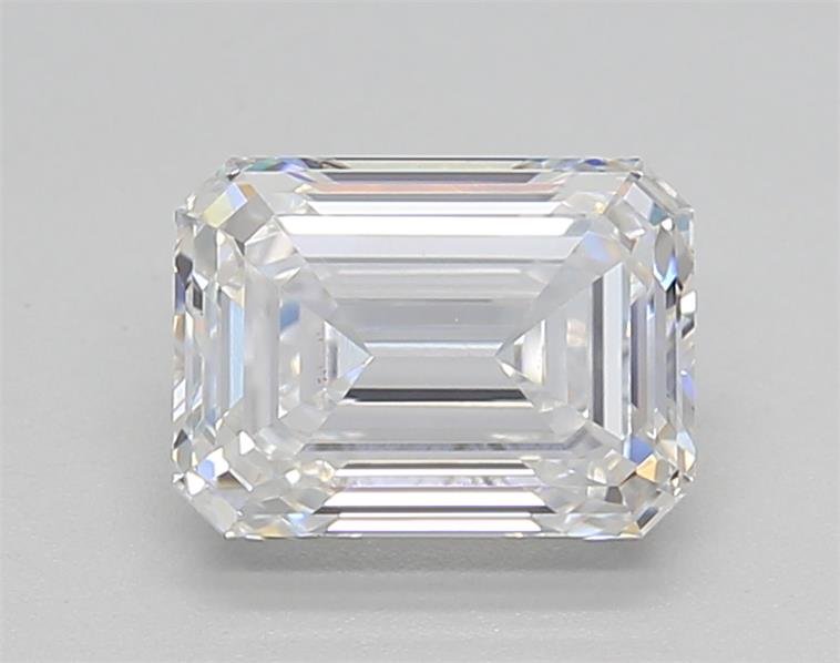 1.52ct D VS1 Rare Carat Ideal Cut Emerald Lab Grown Diamond
