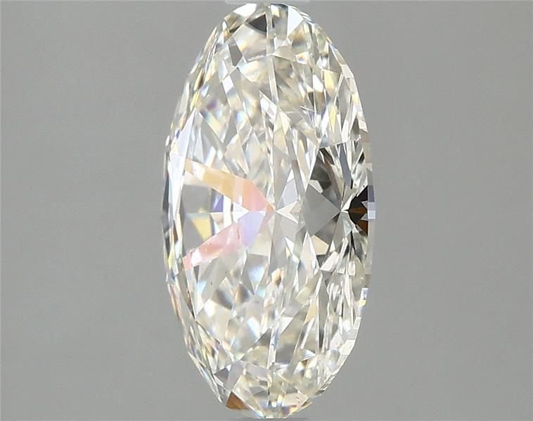 2.17ct H VS2 Rare Carat Ideal Cut Oval Lab Grown Diamond