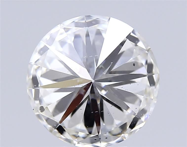 5.68ct G SI1 Excellent Cut Round Lab Grown Diamond