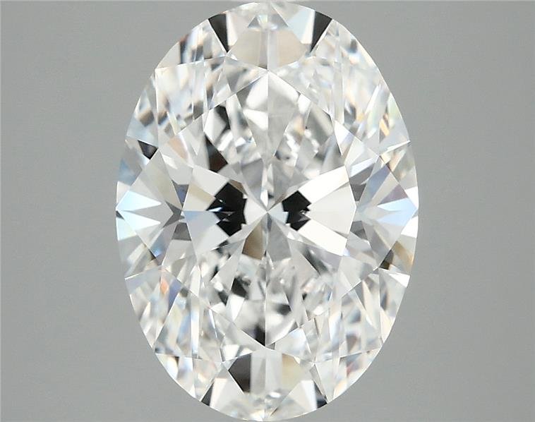 3.76 Carat Oval Lab Diamond