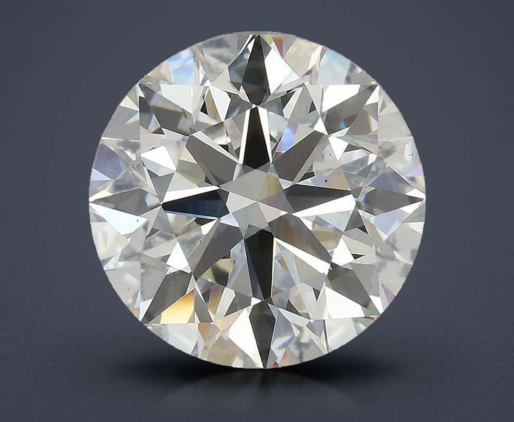 3.74 Carat Round Lab Diamond