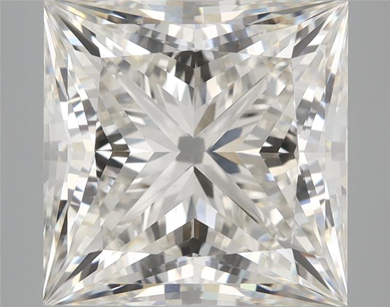 6.13ct H VS1 Rare Carat Ideal Cut Princess Lab Grown Diamond