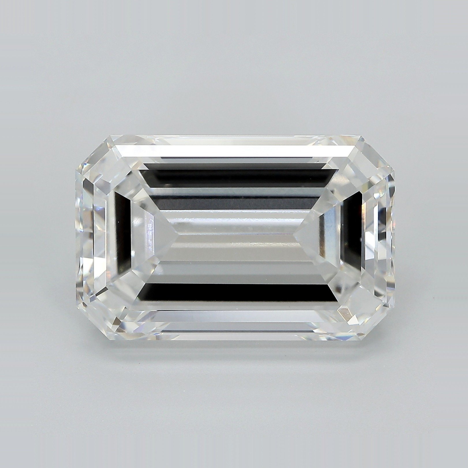 15.74ct F VVS2 Rare Carat Ideal Cut Emerald Lab Grown Diamond