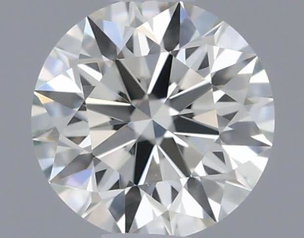 0.33ct I IF Rare Carat Ideal Cut Round Diamond