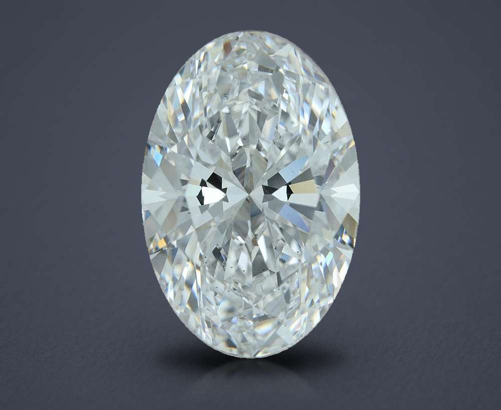 10.01 Carat Oval Lab Diamond