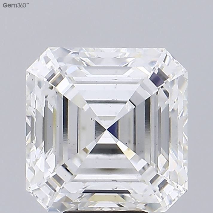 8.52ct G VS2 Rare Carat Ideal Cut Asscher Lab Grown Diamond