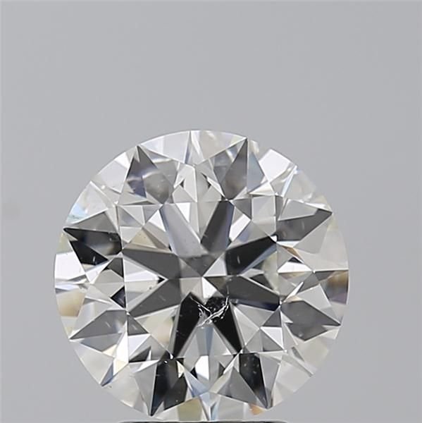 3.00ct H SI1 Rare Carat Ideal Cut Round Diamond