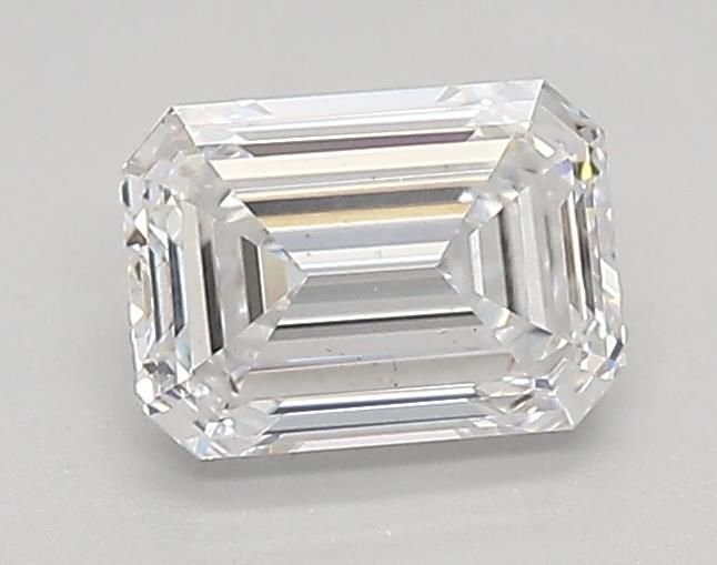 0.84ct D VS1 Rare Carat Ideal Cut Emerald Lab Grown Diamond