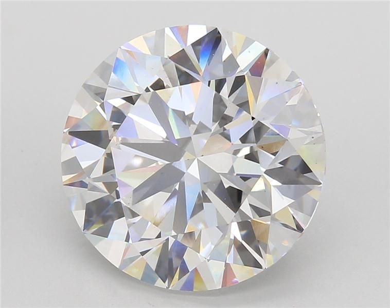 7.57ct F VS2 Rare Carat Ideal Cut Round Lab Grown Diamond