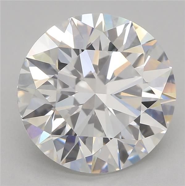 3.02ct F VS1 Rare Carat Ideal Cut Round Lab Grown Diamond