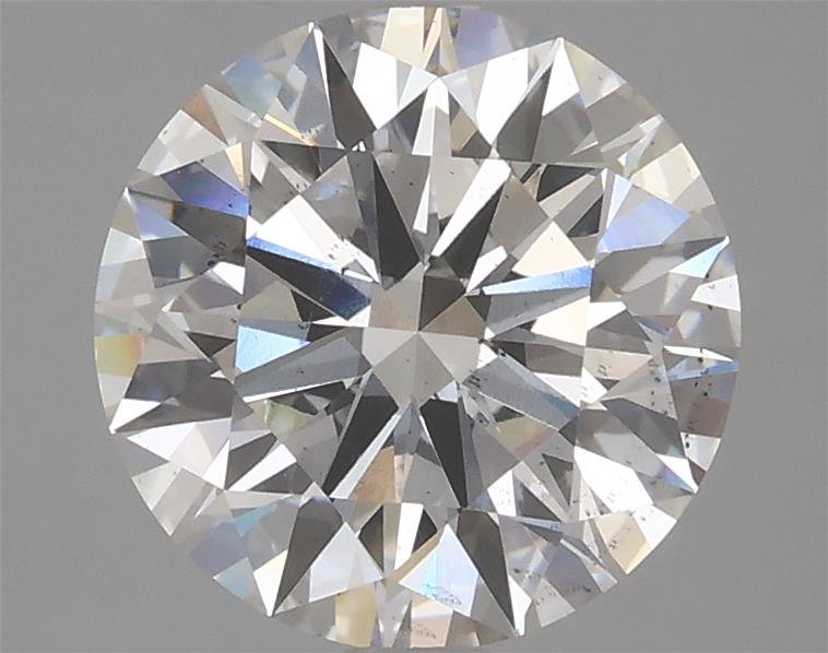 2.88ct F SI1 Rare Carat Ideal Cut Round Lab Grown Diamond