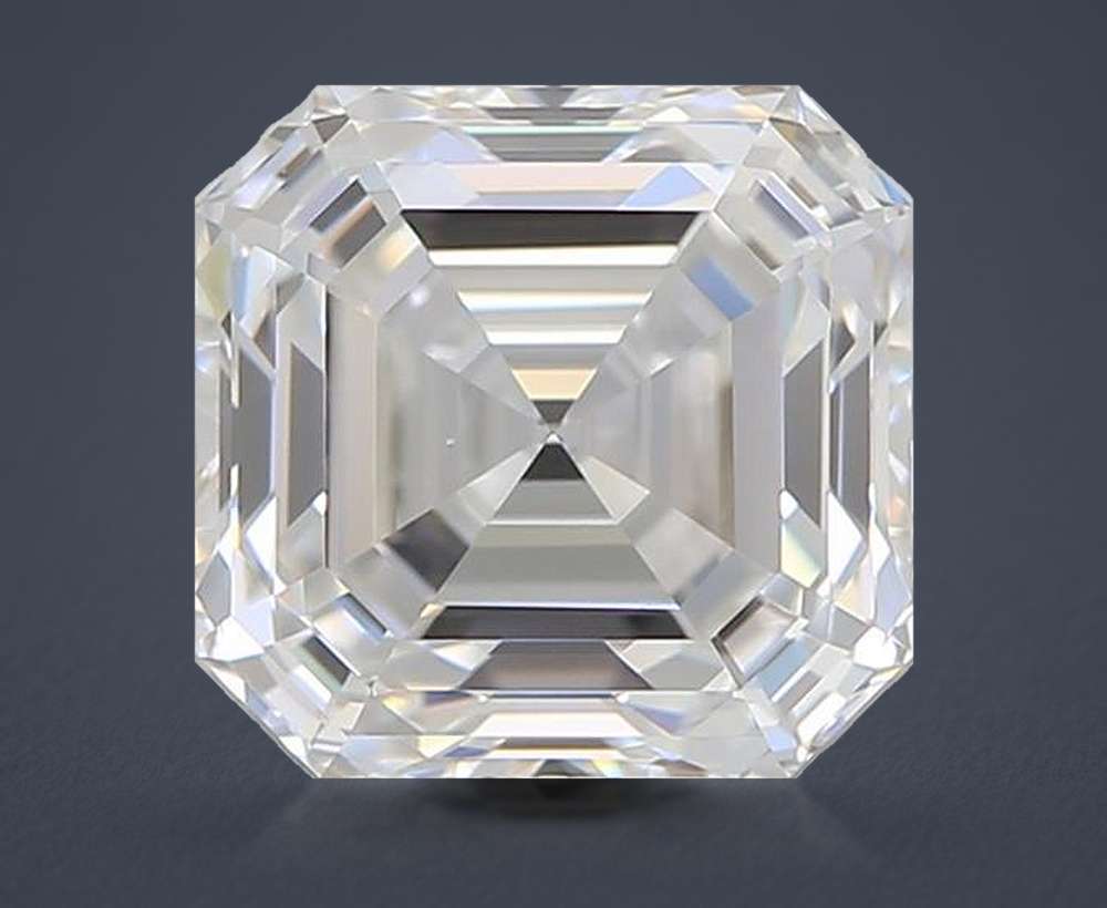 1.33 Carat Asscher Natural Diamond