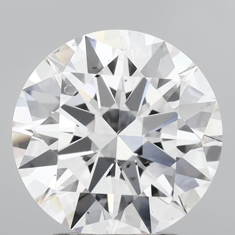 2.30ct D SI1 Excellent Cut Round Lab Grown Diamond