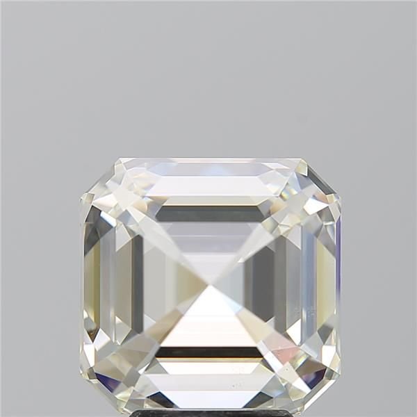 5.01ct K VS2 Rare Carat Ideal Cut Asscher Diamond