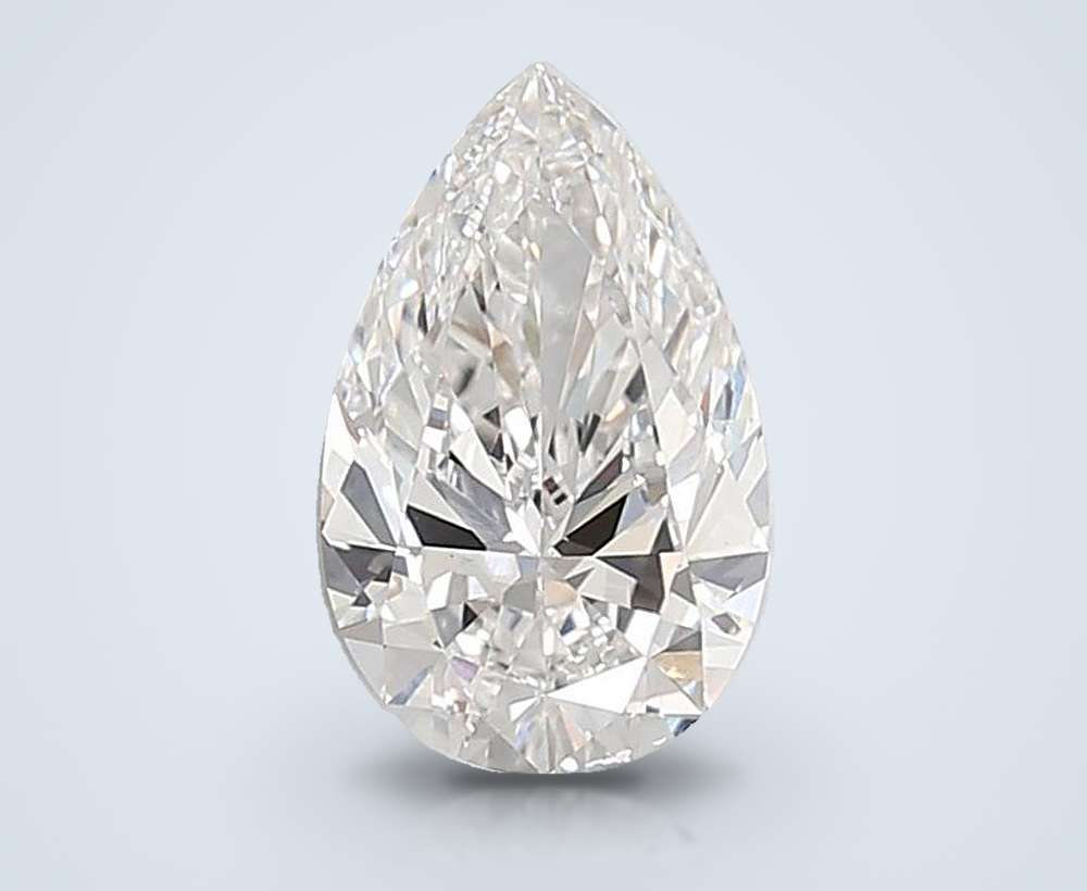 3.48 Carat Pear Lab Diamond