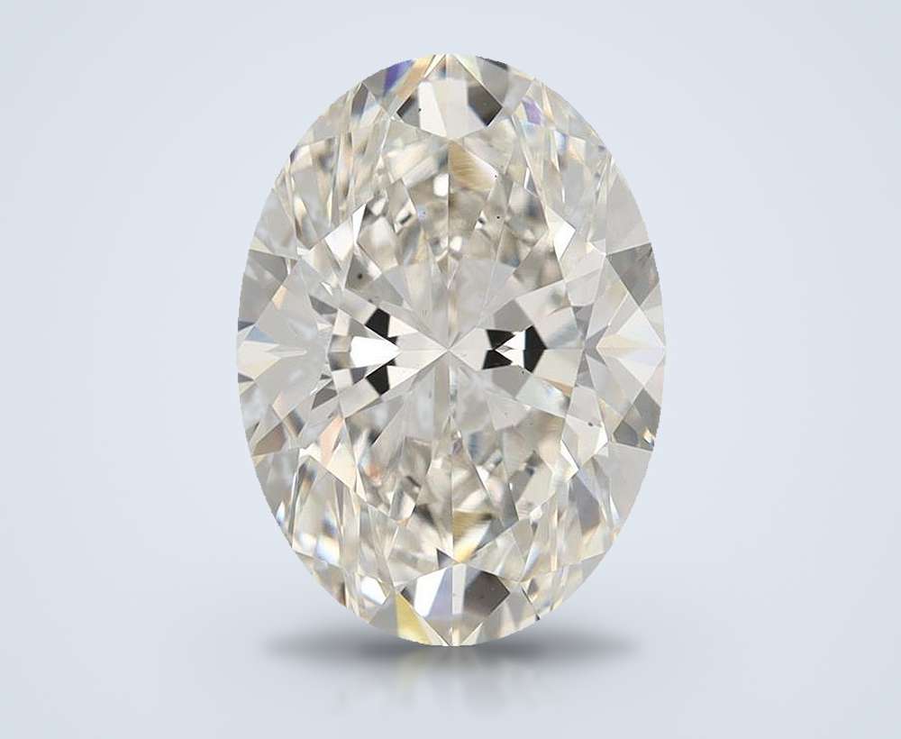 5.10 Carat Oval Lab Diamond