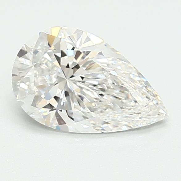 1.08ct F VS2 Rare Carat Ideal Cut Pear Lab Grown Diamond