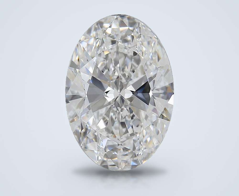 6.01 Carat Oval Lab Diamond
