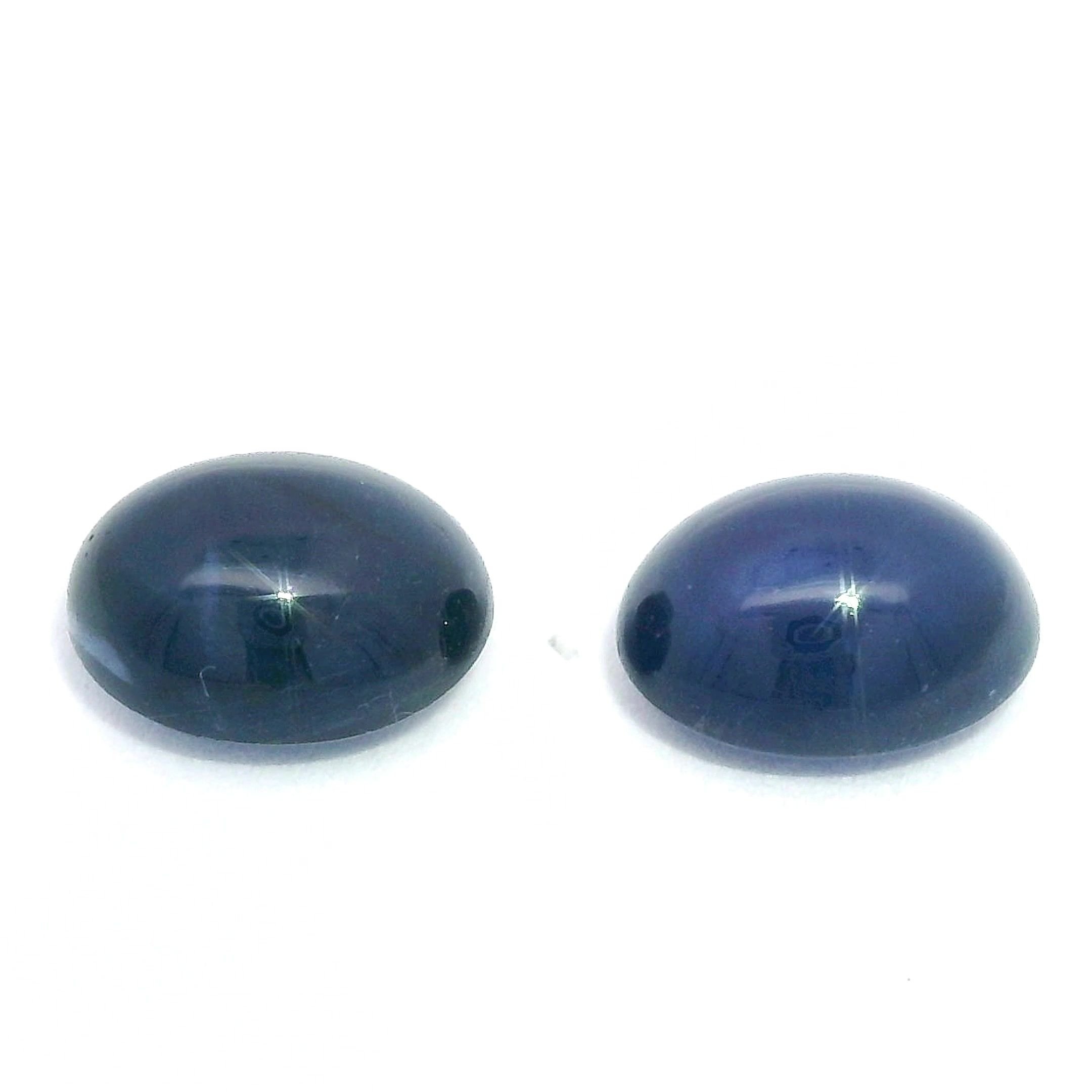4.00 Carat Deep Blue Oval Sapphire