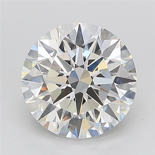 2.17ct D VS1 Rare Carat Ideal Cut Round Lab Grown Diamond
