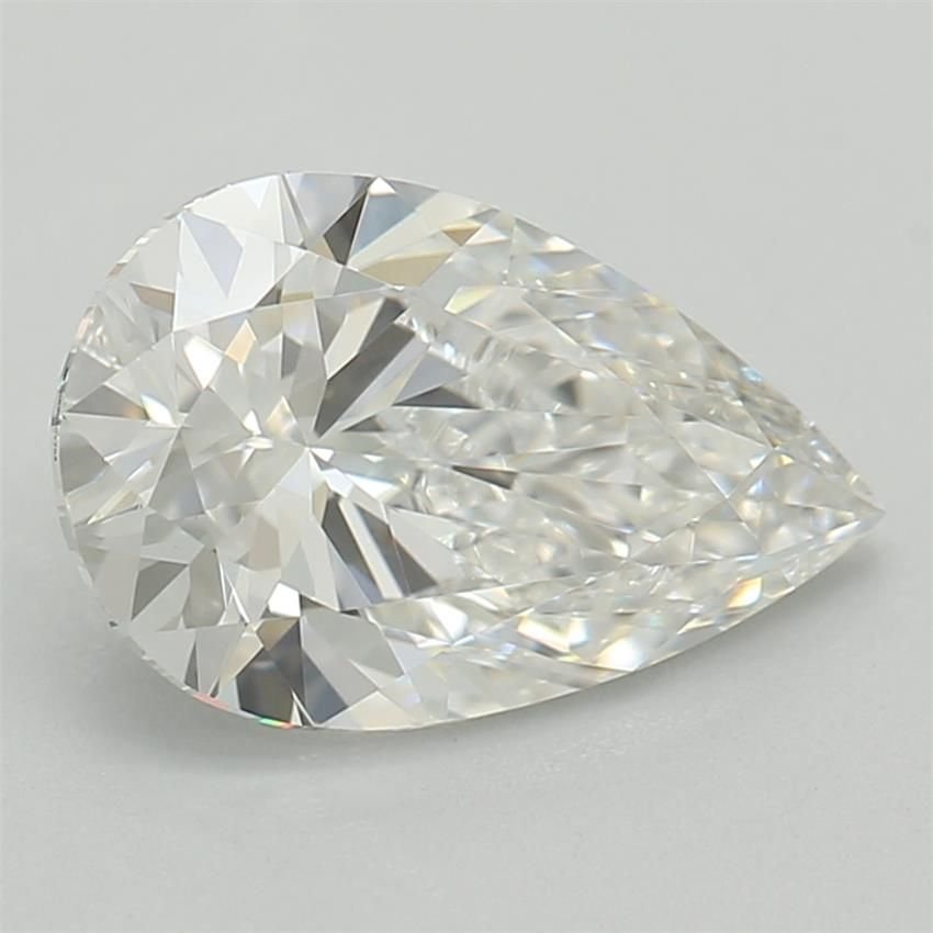 1.00ct E VVS2 Rare Carat Ideal Cut Pear Lab Grown Diamond