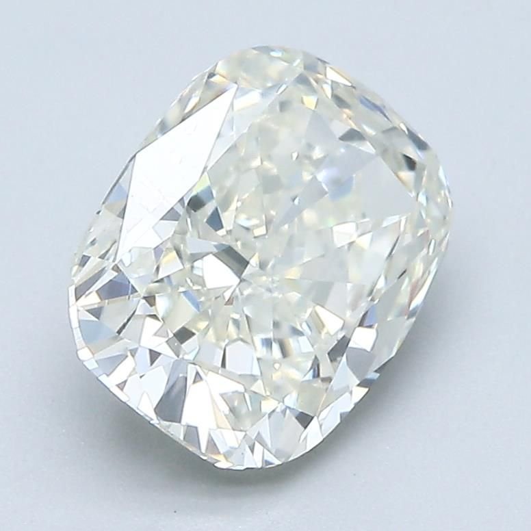 2.60ct K VS2 Rare Carat Ideal Cut Cushion Diamond