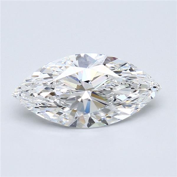 2.15ct E IF Rare Carat Ideal Cut Marquise Diamond