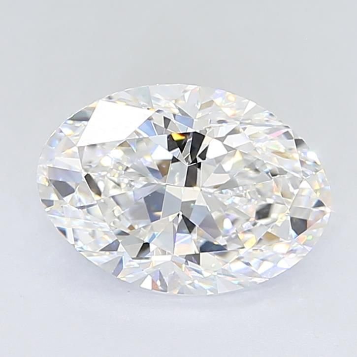 3.21ct D VVS2 Rare Carat Ideal Cut Oval Lab Grown Diamond