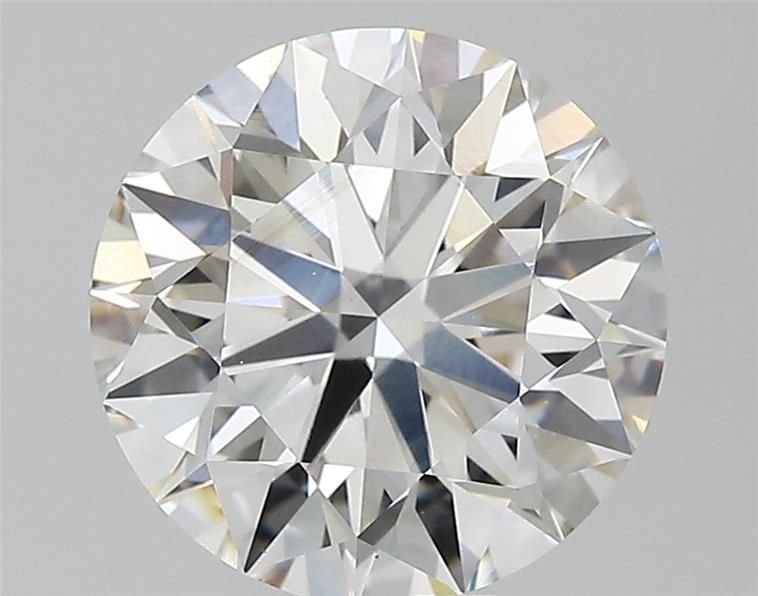 4.07ct K VS1 Rare Carat Ideal Cut Round Diamond