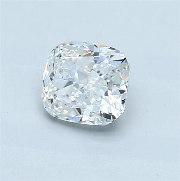 0.91ct F SI1 Very Good Cut Cushion Diamond